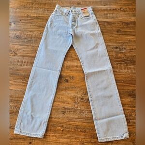 NWT Womens Levi 501 Original Fit 24 x 30
